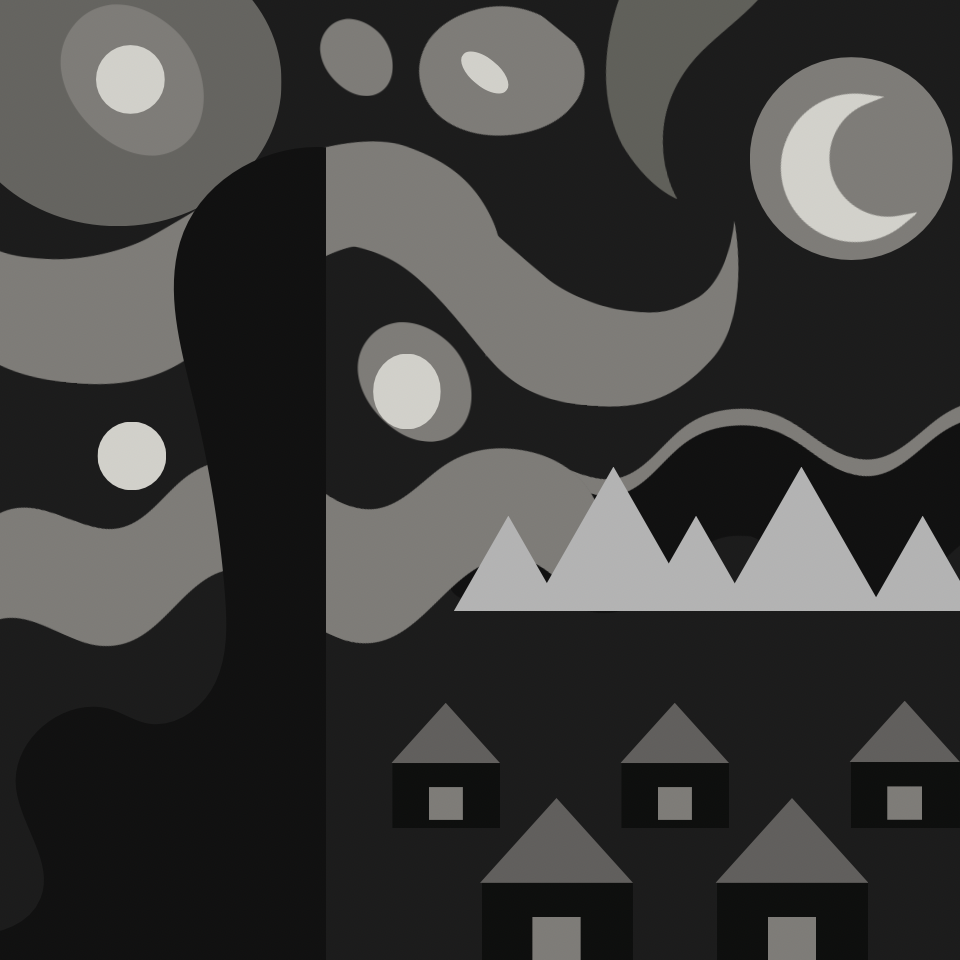 Starry Night Study